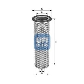 Sekundärluftfilter für RENAULT TRUCKS von UFI
