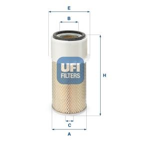 Køb Luftfilter af UFI 27.920.00 til den lave pris 164,62 DKK