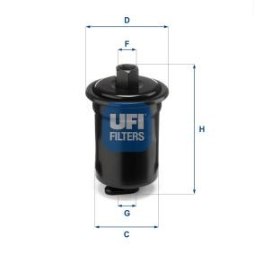 Compre Filtro de combustível da UFI 31.712.00 a um preço baixo por 12,86 €