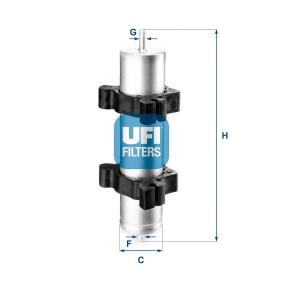 Kraftstofffilter 31.824.00 von UFI günstig für 24,24 € online kaufen