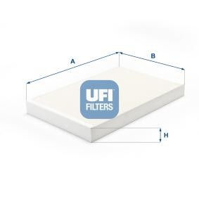 Comprar Filtro de habitáculo de UFI 53.011.00 a bajo precio de 13,20 €