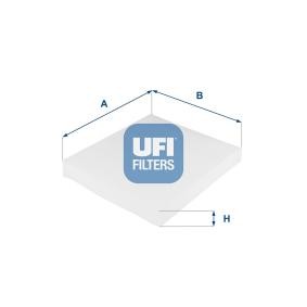 Comprar Filtro de habitáculo de UFI 53.031.00 a bajo precio de 10,42 €