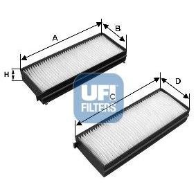 Innenraumfilter für DAEWOO von UFI