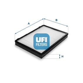 Innenraumfilter für OPEL von UFI