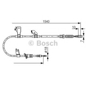 Acquista Cavo freno a mano da BOSCH 1 987 482 271 a buon mercato per soli 29,84 €