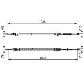 Acquista Cavo freno a mano da BOSCH 1 987 482 423 a buon mercato per soli 50,32 €