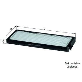 Innenraumfilter LA 377/S von MAHLE ORIGINAL günstig für 17,34 € online kaufen