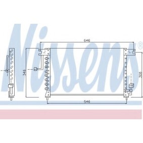 Achetez des Condenseur de clim de chez NISSENS en ligne pour PONY / EXCEL A trois volumes (X-2) à prix modérés