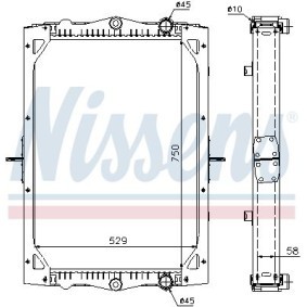 Achetez des Radiateur de chez NISSENS en ligne pour Legend I Coupe (KA_) à prix modérés