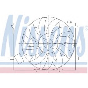 Kühlerlüfter von NISSENS