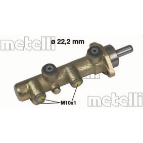 Comprar Cilindro principal de freno de METELLI 05-0130 a bajo precio de 53,32 €