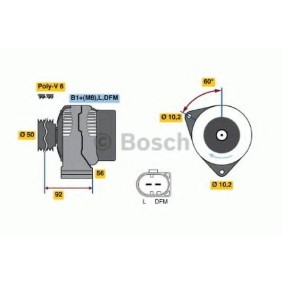 Lichtmaschine von BOSCH