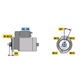 Anlasser von BOSCH 0 001 312 103