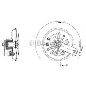 Horn 0 320 146 101 STEYR von BOSCH