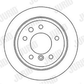 Bremsscheibe von JURID 561668J
