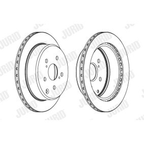 Bremsscheibe 561664J von JURID günstig für 131,65 € online kaufen
