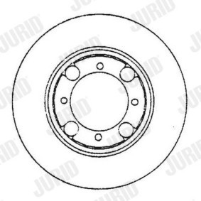 Bremsscheibe 561642J von JURID günstig für 86,77 € online kaufen