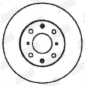 Bremsscheibe 561383J von JURID günstig für 52,92 € online kaufen