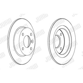Bremsscheibe 561978J von JURID günstig für 65,78 € online kaufen