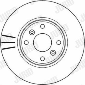 Bremsscheibe 562064J von JURID günstig für 94,85 € online kaufen