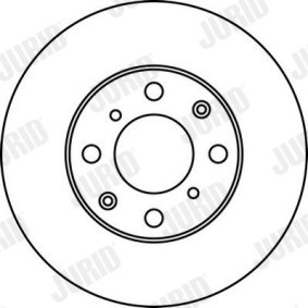 Bremsscheibe 562138J von JURID günstig für 64,03 € online kaufen