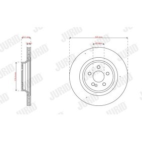 Zubehörsatz, Bremsbacken 771053J von JURID günstig für 9,68 € online kaufen