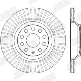 Bremsscheibe 562427J von JURID günstig für 294,60 € online kaufen