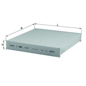Innenraumfilter LA 184 von KNECHT günstig für 18,45 € online kaufen