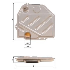 Hydraulikfilter, Automatikgetriebe HX 48 von KNECHT günstig für 76,58 € online kaufen