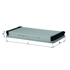 Innenraumfilter LA 32/3 von KNECHT günstig für 32,82 € online kaufen