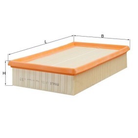 Køb Luftfilter af KNECHT LX 526 til den lave pris 161,89 DKK