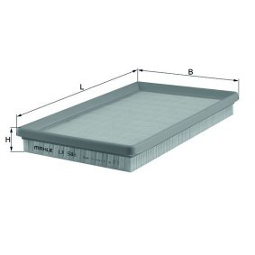 Køb Luftfilter af KNECHT LX 588 til den lave pris 152,14 DKK