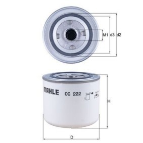 Ölfilter OC 222 von KNECHT günstig für 10,53 € online kaufen