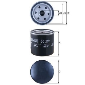 Acquista Filtro olio da KNECHT OC 232 a buon mercato per soli 14,31 €