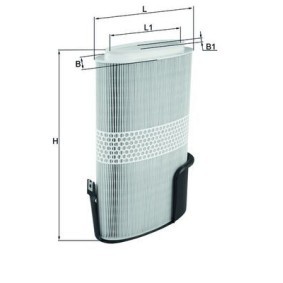 Luftfilter LX 1009/6 von KNECHT günstig für 32,54 € online kaufen