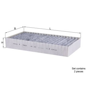 Innenraumfilter LAK 295/S von KNECHT günstig für 37,80 € online kaufen