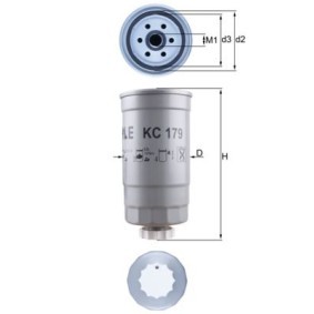 Kraftstofffilter KC 179 von KNECHT günstig für 34,69 € online kaufen