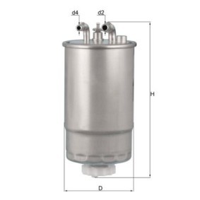 Kraftstofffilter für VAUXHALL von KNECHT