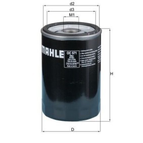 Ölfilter OC 571 von KNECHT günstig für 17,96 € online kaufen