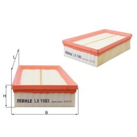 Luftfilter LX 1983 von KNECHT günstig für 16,69 € online kaufen