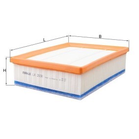 Luftfilter LX 2031 von KNECHT günstig für 31,43 € online kaufen