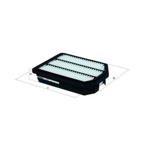 Luftfilter LX 2687 von KNECHT günstig für 22,36 € online kaufen