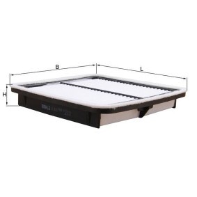 Luftfilter LX 2672 von KNECHT günstig für 20,21 € online kaufen