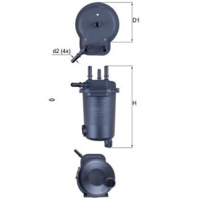Kraftstofffilter KL 600D von KNECHT günstig für 45,01 € online kaufen
