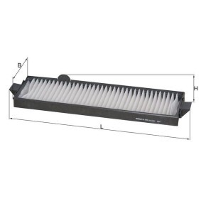 Innenraumfilter LA 506 von KNECHT günstig für 25,07 € online kaufen