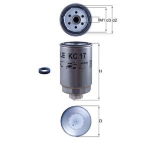 Kraftstofffilter für STEYR von KNECHT