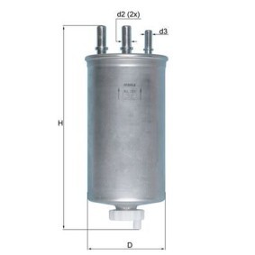 Kraftstofffilter KL 781 von KNECHT günstig für 48,94 € online kaufen