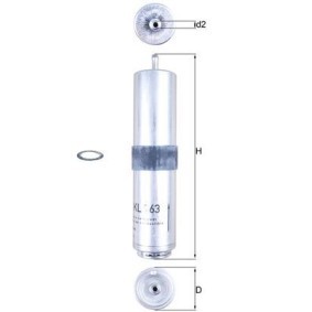 Kraftstofffilter für ALPINA von KNECHT
