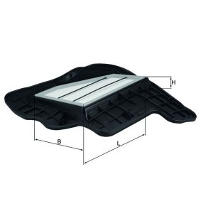 Luftfilter LX 1685/5 von KNECHT günstig für 26,82 € online kaufen