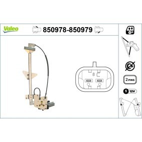 Fensterheber 850978 von VALEO günstig für 142,71 € online kaufen